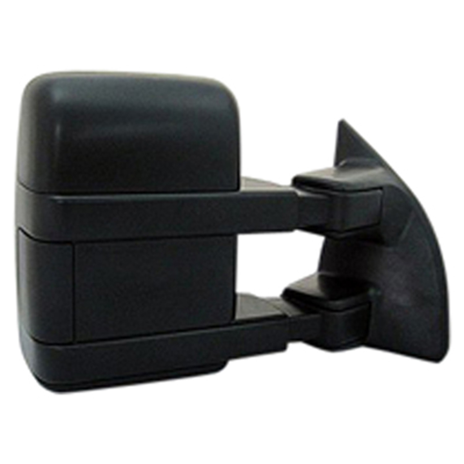 Door Mirror Assembly Right Manual Telescoping Type Textured for Ford F-250 Super Duty F-350 Super Duty