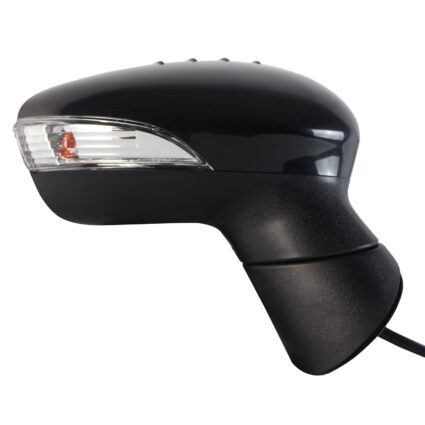 Door Mirror Assembly Right Non-Heated w/Signal Lamp w/Blind Spot Detection for Ford Fiesta 2014–2019