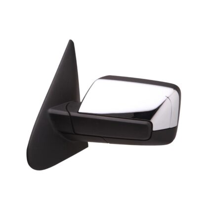 Door Mirror Assembly Right w/Puddle Lamp w/Signal w/Memory Power-Folding w/BLIS Chrome for Ford Expedition 2015–2017