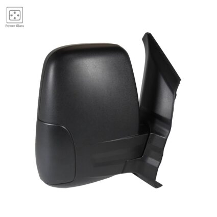 Door Mirror Assembly Right Power Non-Heated Short Arm Low Roof w/Cover Textured for Ford Transit-150 Transit-250 Transit-350 Transit-350 HD