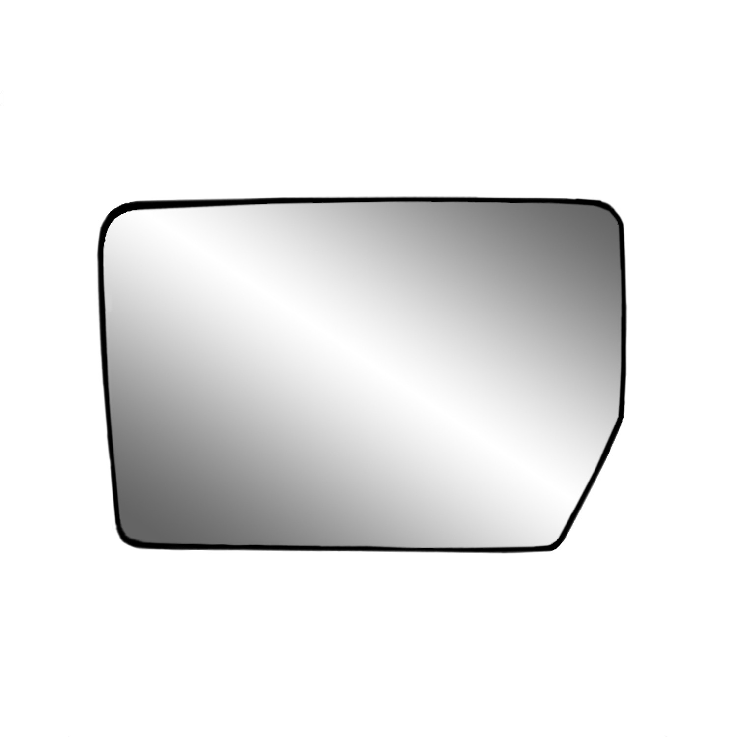 Door Mirror Glass Left Manual Flat for Ford F-150 2004–2010