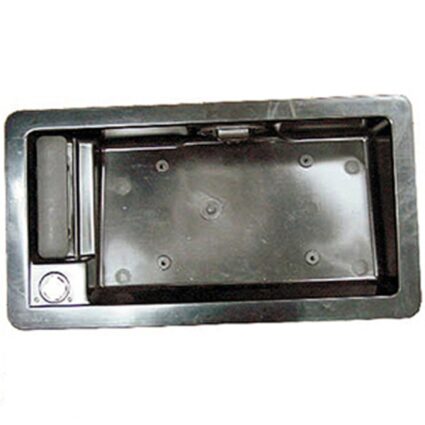 Exterior Door Handle Rear Outer License Housing for Ford E-150 E-150 Club Wagon E-150 Econoline E-150 Econoline Club Wagon E-250 E-250 Econoline E-350 Club Wagon E-350 Econoline E-350 Econoline Club Wagon E-350 Super Duty E-450 Econoline Super Duty E-450 Super Duty E-550 Econoline Super Duty E-550 Super Duty
