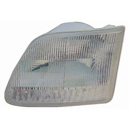Headlight Assembly Composite Left w/o Heritage Edition Early Design From 7-96 CAPA for Ford Expedition F-150 F-150 Heritage