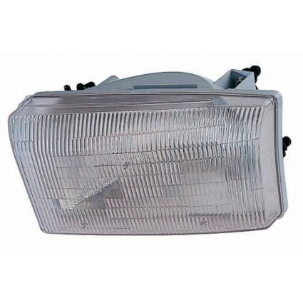 Headlight Assembly Composite Left w/o No Boundaries Package Aero Design CAPA for Ford Excursion F-250 Super Duty F-350 Super Duty