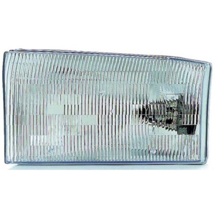 Headlight Assembly Composite Left w/o No Boundaries Package Aero Design for Ford Excursion F-250 Super Duty F-350 Super Duty