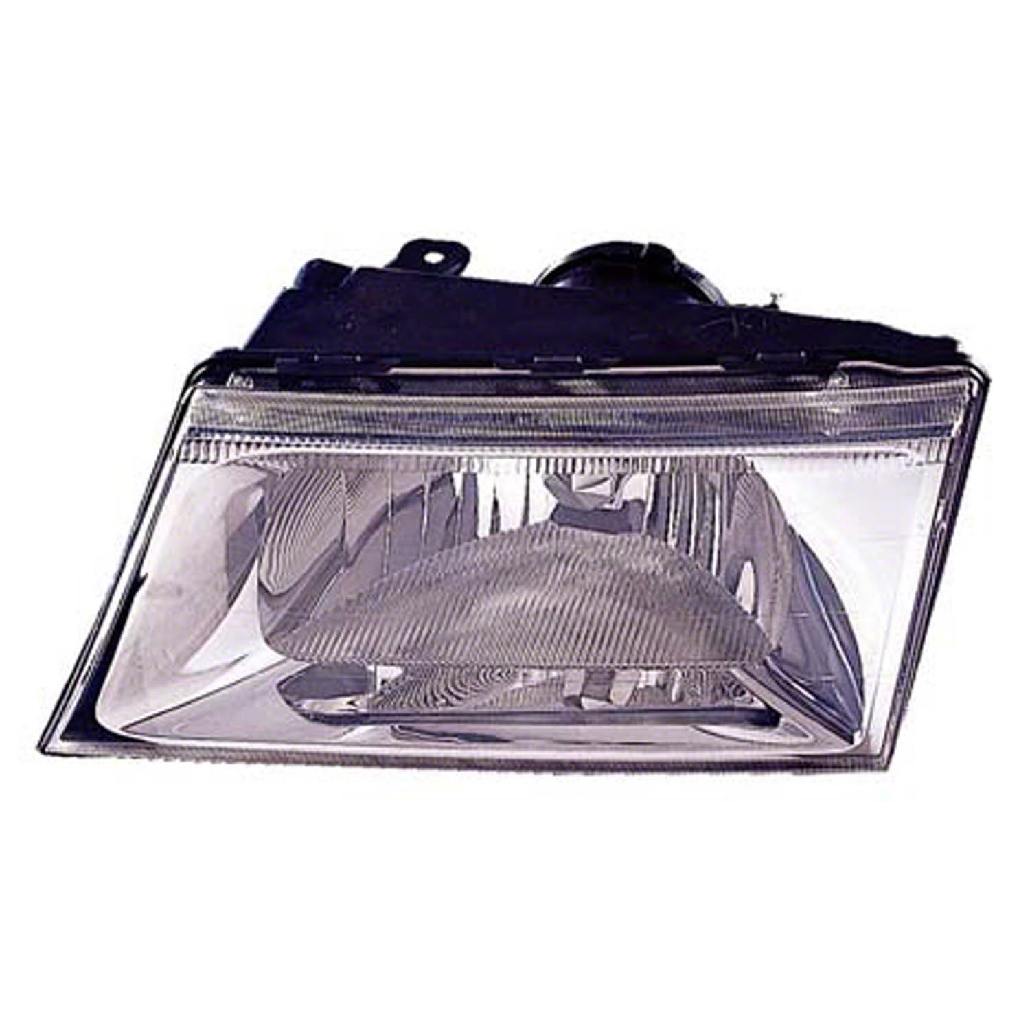 Headlight Assembly Composite Left To 8-7-03 w/o Bulbs or Sockets Chrome CAPA for Mercury Grand Marquis 2003–2004