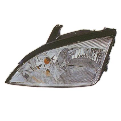 Headlight Assembly Composite Left Halogen w/o Bulbs or Sockets for Ford Focus ZXW ZX4 ST ZX4 LX Austero SE Tipico ZX3 ZX5 S SES Sport Ambiente SE ST 2005–2007