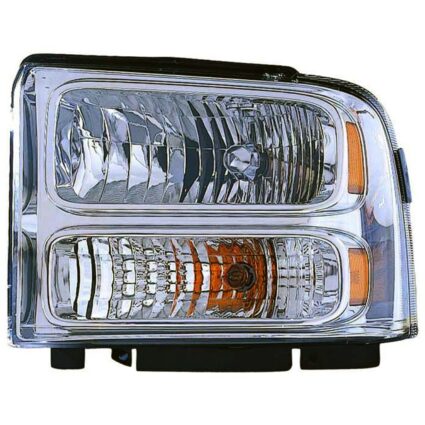 Headlight Assembly Left w/o Harley-Davidson CAPA for Ford Excursion F-250 Super Duty F-350 Super Duty