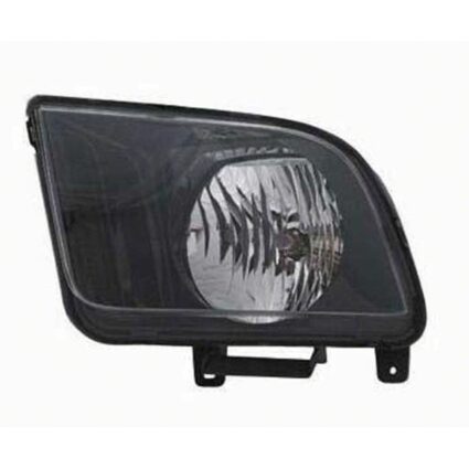 Headlight Assembly Composite Left Halogen CAPA for Ford Mustang Shelby GT Base Lujo GT Base GT Equipado GT Bullitt Shelby 2007–2009