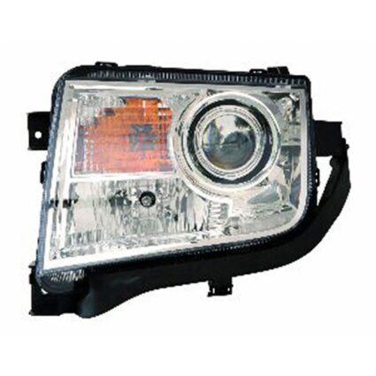 Headlight Assembly Composite Left w/o Adaptive Headlamps CAPA for Lincoln MKX 2007–2010