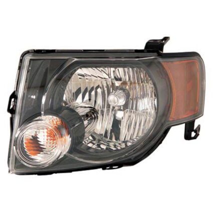 Headlight Assembly Composite Left w/Appearance Pkg From 12-1-08 CAPA for Ford Escape XLT 2008–2012
