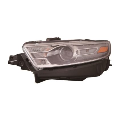 Headlight Assembly Composite Left Halogen CAPA for Ford Taurus 2013–2014