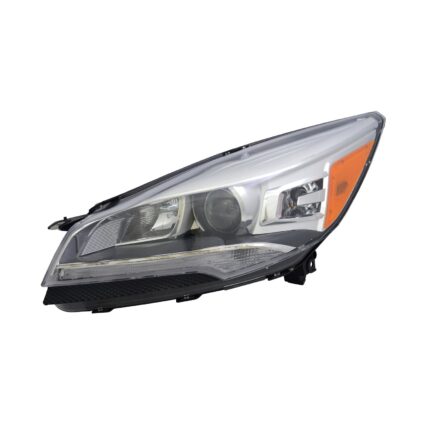Headlight Assembly Composite Left Xenon CAPA for Ford Escape 2013–2016