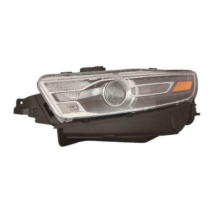 Headlight Assembly Composite Left From 1-8-14 CAPA for Ford Taurus 2014–2016