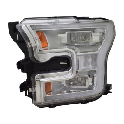 Headlight Assembly Composite Left LED w/o Special Edition Pkg CAPA for Ford F-150 Extended Cab Pickup Crew Cab Pickup 2015–2016