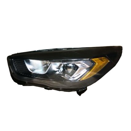Headlight Assembly Composite Left Halogen w/Signature Lamps w/Black Bezel CAPA for Ford Escape 2017–2019