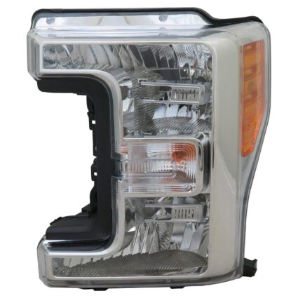 Headlight Assembly Composite Left Halogen CAPA for Ford F-250 Super Duty F-350 Super Duty