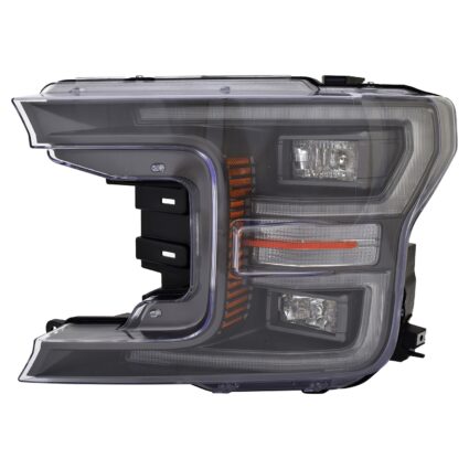 Headlight Assembly Composite Left LED w/Sport Appearance Pkg CAPA for Ford F-150 2018–2020