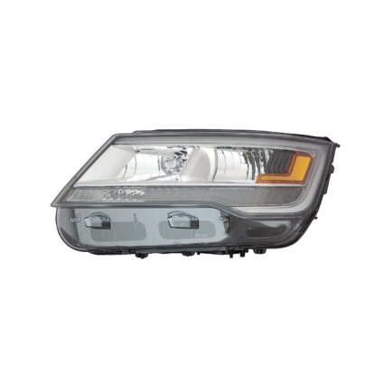 Headlight Assembly Composite Left LED w/Signature Lighting From 4-4-18 CAPA for Ford Explorer Limited Platinum XLT 2018–2019