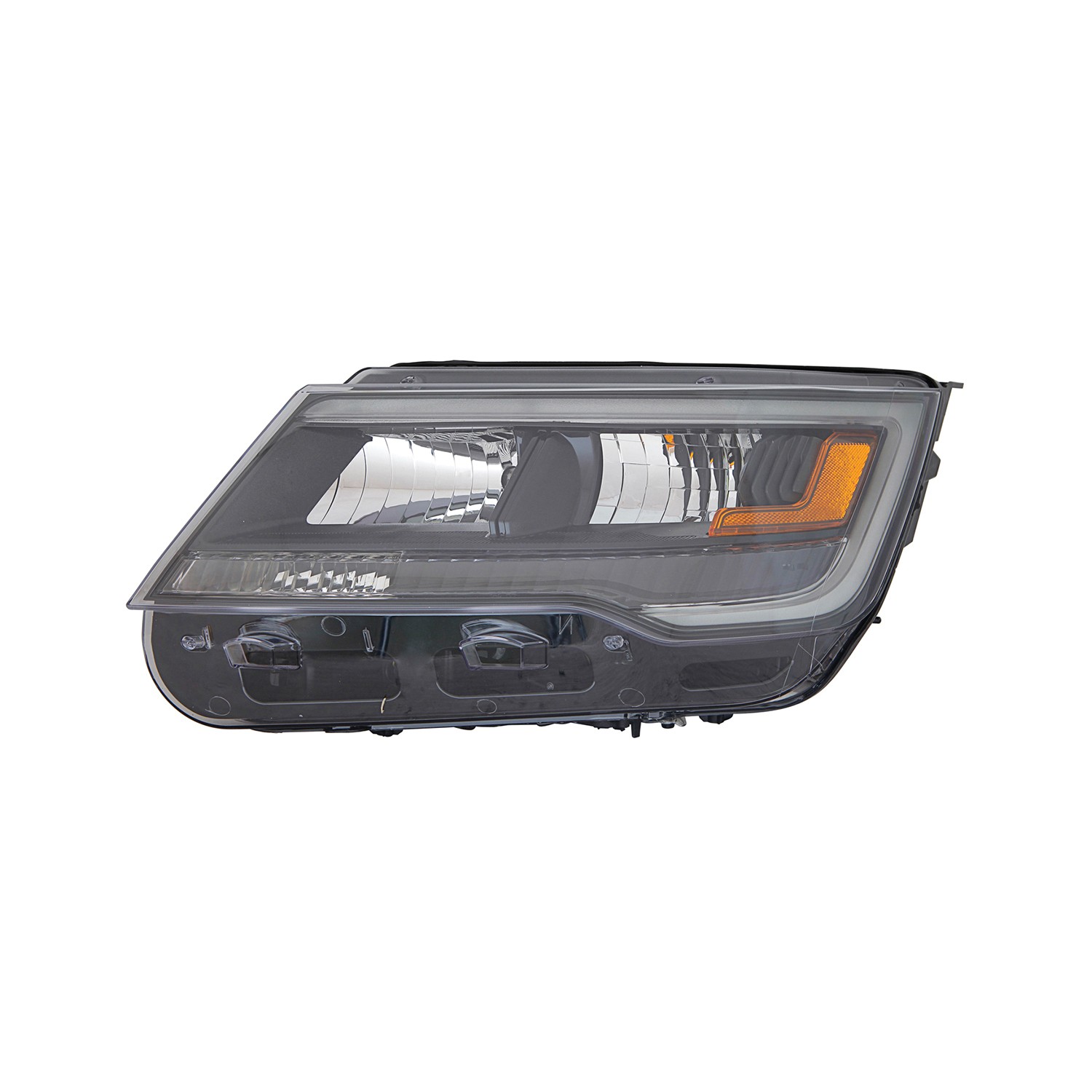 Headlight Assembly Composite Left LED w/LED DRL From 4-4-18 CAPA for Ford Explorer Sport 2018–2019