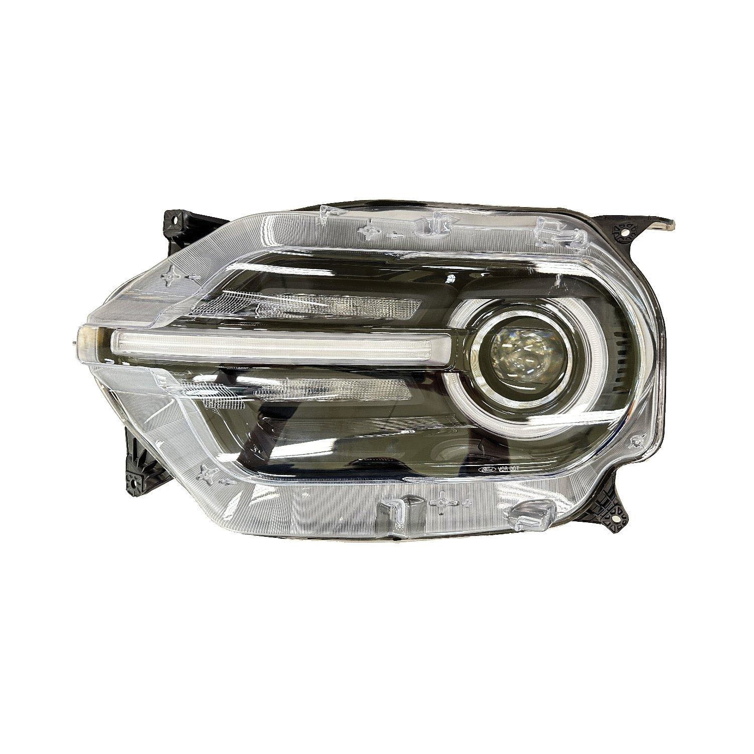 Headlight Assembly Composite Left w/o LED Signature Lighting for Ford Bronco Sport Base Big Bend Heritage Edition Free Wheeling 2021–2024