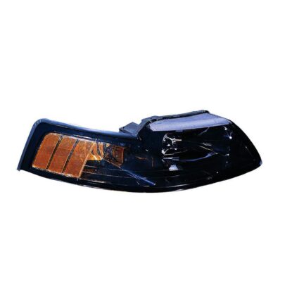 Headlight Assembly Composite Right CAPA for Ford Mustang 2001–2004