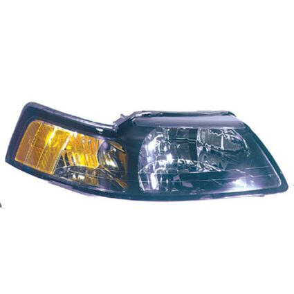Headlight Assembly Composite Right for Ford Mustang 2001–2004