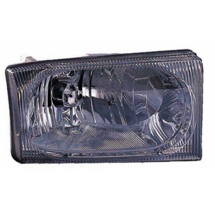 Headlight Assembly Composite Right Aero Design Headlamp Only w/No Boundaries Package CAPA for Ford Excursion F-250 Super Duty F-350 Super Duty