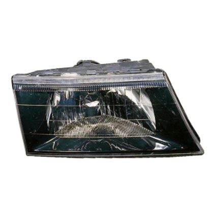 Headlight Assembly Composite Right w/o Bulbs or Sockets Black for Mercury Marauder 2003–2004