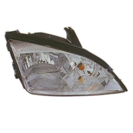 Headlight Assembly Composite Right Halogen w/o Bulbs or Sockets for Ford Focus ZXW ZX4 ST ZX4 LX Austero SE Tipico ZX3 ZX5 S SES Sport Ambiente SE ST 2005–2007