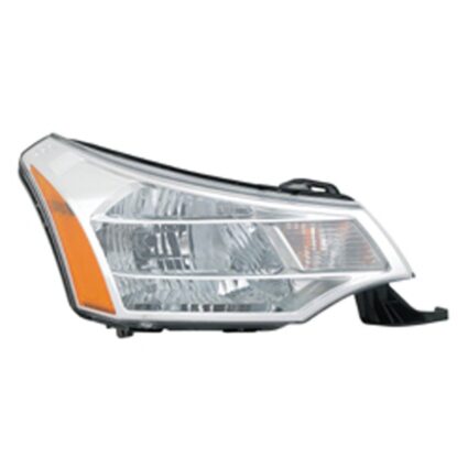 Headlight Assembly Composite Right CAPA for Ford Focus Sedan 2008–2011