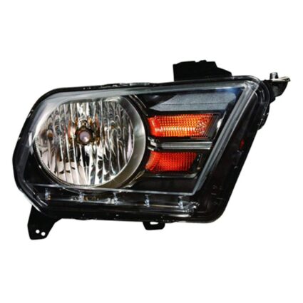 Headlight Assembly Composite Right Halogen CAPA for Ford Mustang GT 2010–2014