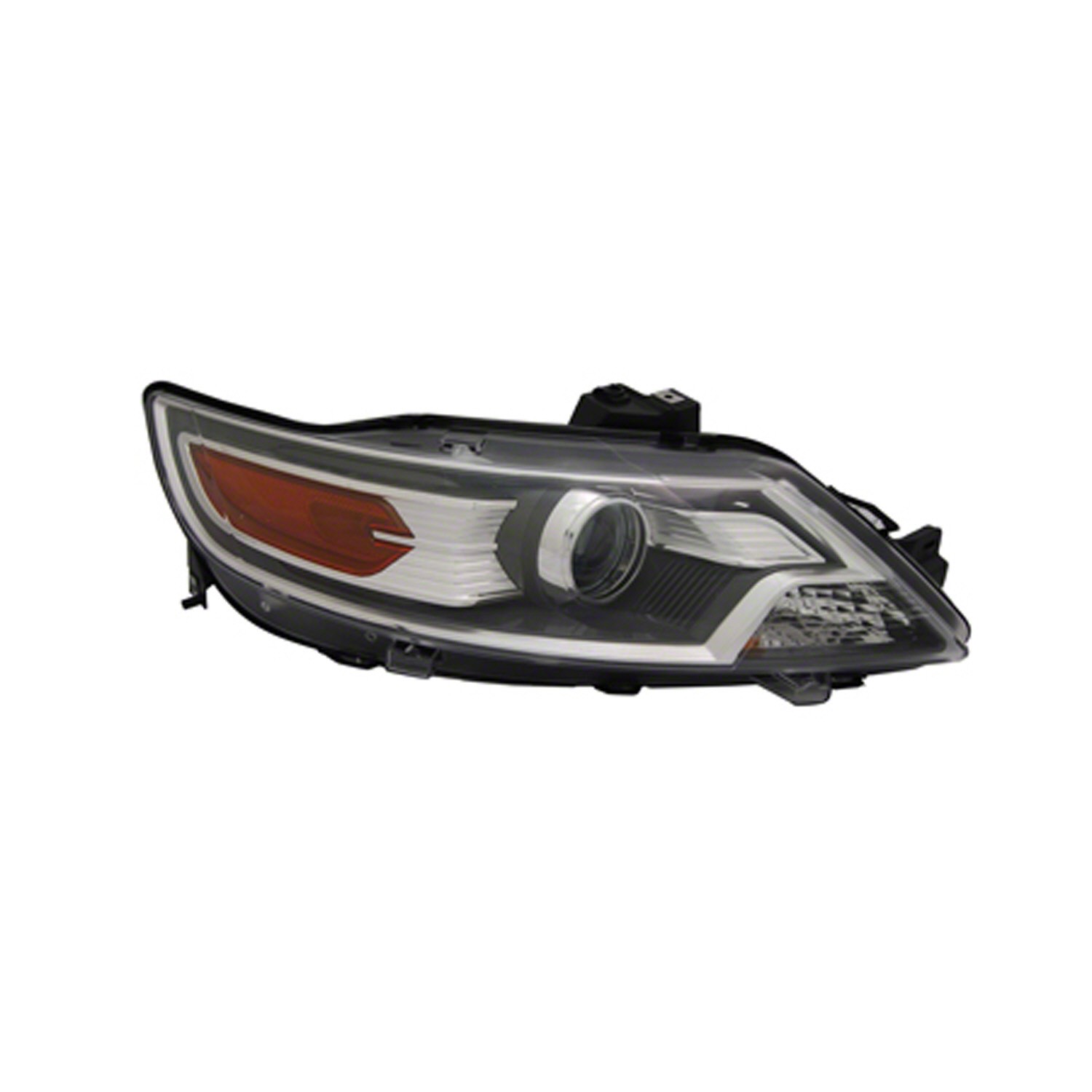 Headlight Assembly Composite Right CAPA for Ford Taurus SE SEL 2010–2012