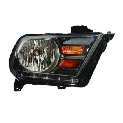 Headlight Assembly Composite Right Halogen CAPA for Ford Mustang Base 2010–2014