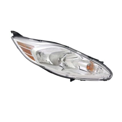 Headlight Assembly Composite Right w/o Appearance Pkg CAPA for Ford Fiesta Sedan Hatchback S SES SE SEL 2011–2013
