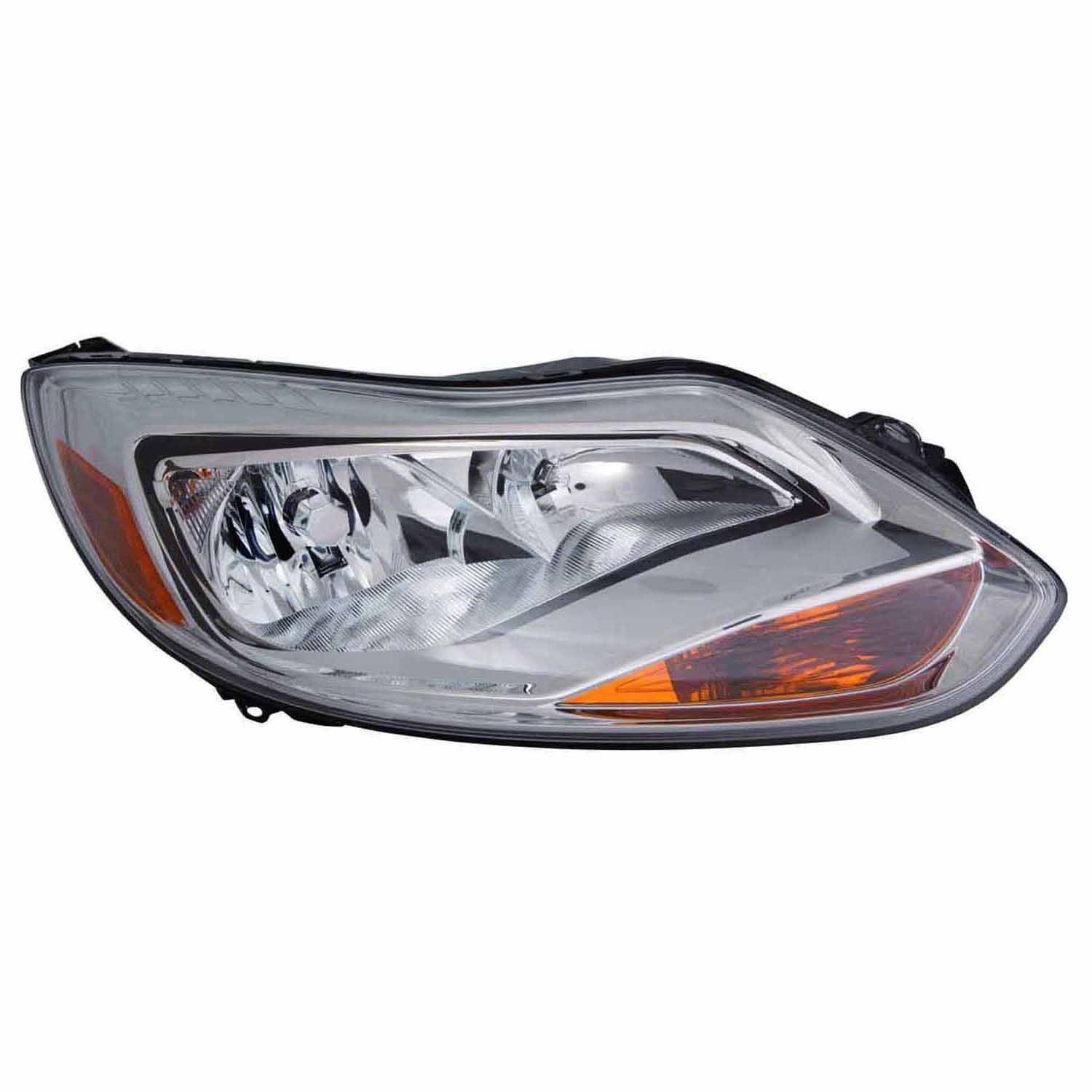 Headlight Assembly Composite Right SE/SEL CAPA for Ford Focus Sedan Hatchback S SE SEL SE Plus 2012–2014