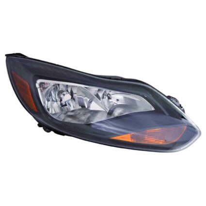Headlight Assembly Composite Right CAPA for Ford Focus Sedan Hatchback Titanium Titanium Plus 2012–2014