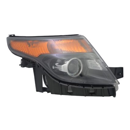 Headlight Assembly Composite Right Halogen for Ford Explorer Sport 2013–2015