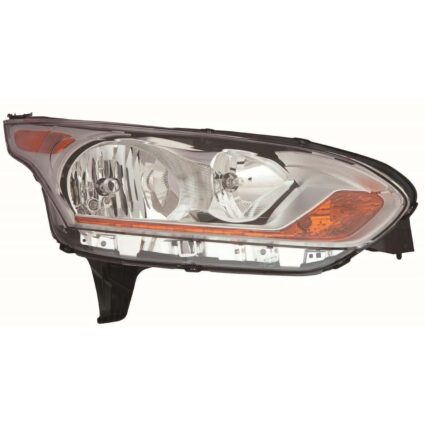Headlight Assembly Composite Right CAPA for Ford Transit Connect Titanium XLT 2014–2018