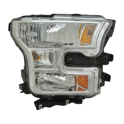 Headlight Assembly Composite Right CAPA for Ford F-150 2015–2017