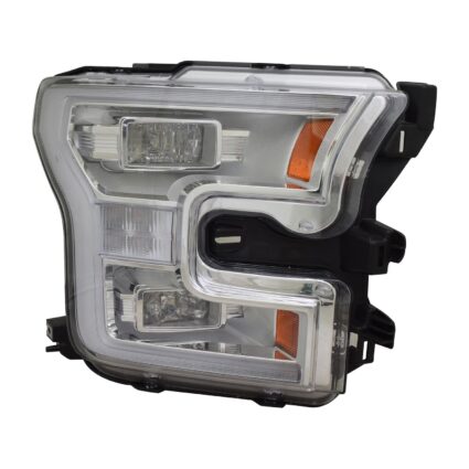 Headlight Assembly Composite Right LED w/o Special Edition Pkg CAPA for Ford F-150 Extended Cab Pickup Crew Cab Pickup 2015–2016