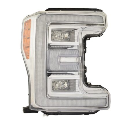 Headlight Assembly Composite Right LED CAPA for Ford F-350 Super Duty F-450 Super Duty
