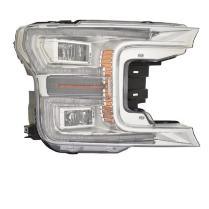 Headlight Assembly Composite Right LED w/o Sport Appearance Pkg CAPA for Ford F-150 2018–2020