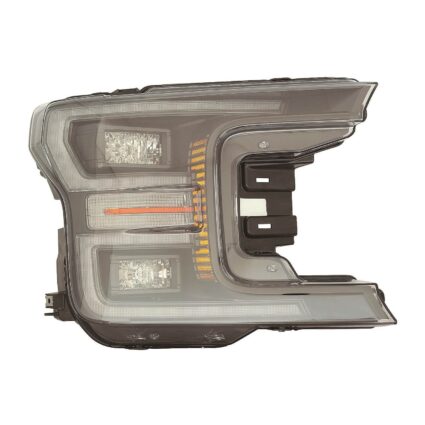 Headlight Assembly Composite Right LED w/Sport Appearance Pkg CAPA for Ford F-150 2018–2020