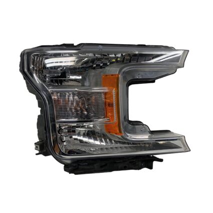 Headlight Assembly Composite Right Halogen w/o Sport Appearance Pkg From 12-17-17 CAPA for Ford F-150 2018–2020