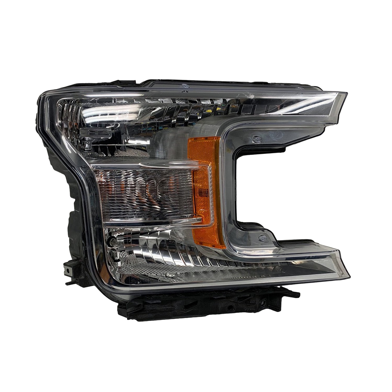 Headlight Assembly Composite Right Halogen w/o Sport Appearance Pkg From 12-17-17 CAPA for Ford F-150 2018–2020