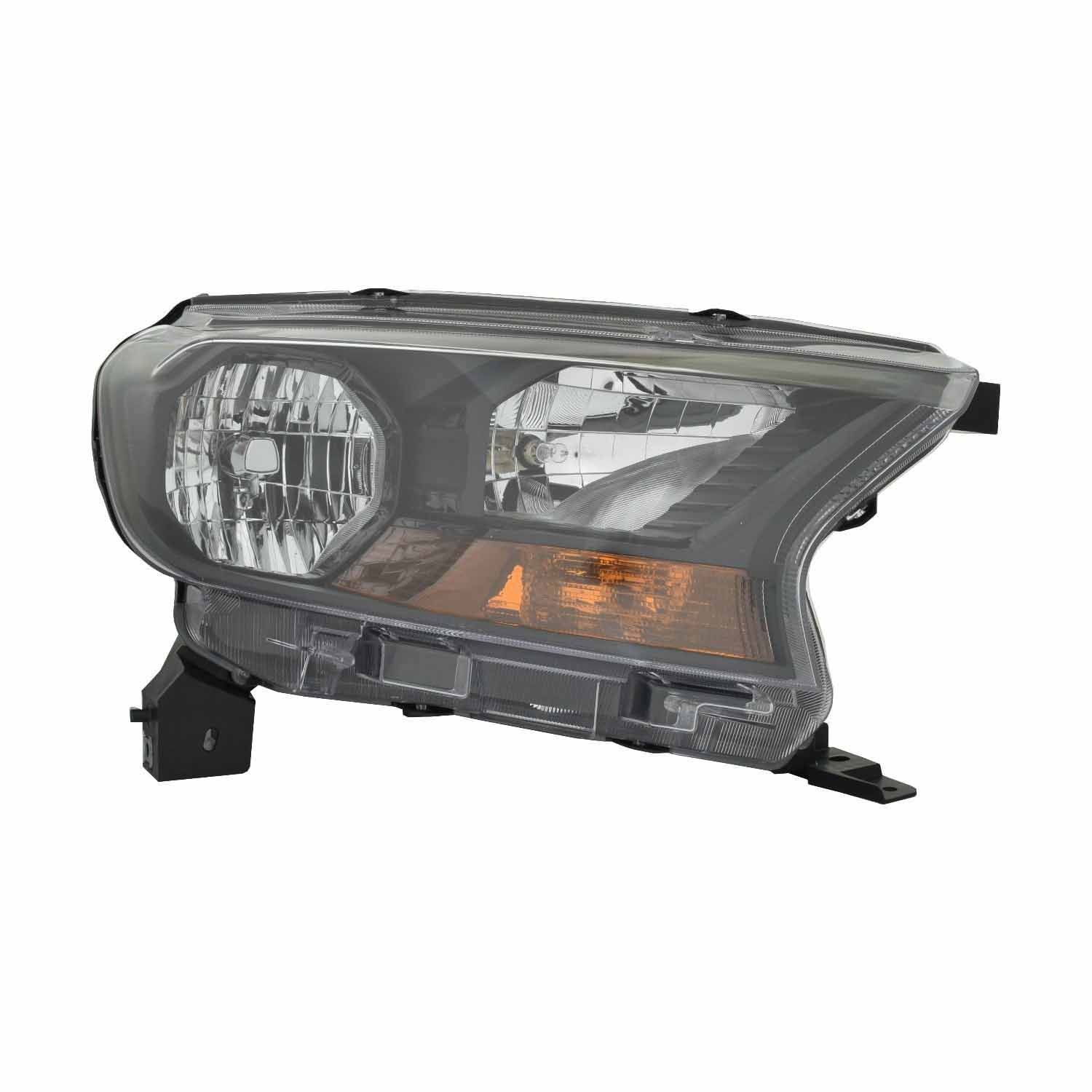 Headlight Assembly Composite Right CAPA for Ford Ranger XL 2019–2021