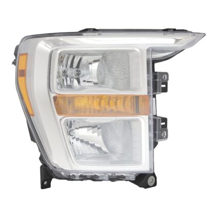 Headlight Assembly Composite Right Halogen CAPA for Ford F-150 2021–2023