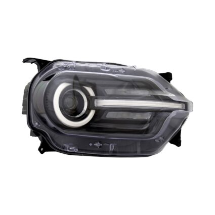 Headlight Assembly Composite Right w/o LED Signature Lighting CAPA for Ford Bronco Sport Base Big Bend Heritage Edition Free Wheeling 2021–2024