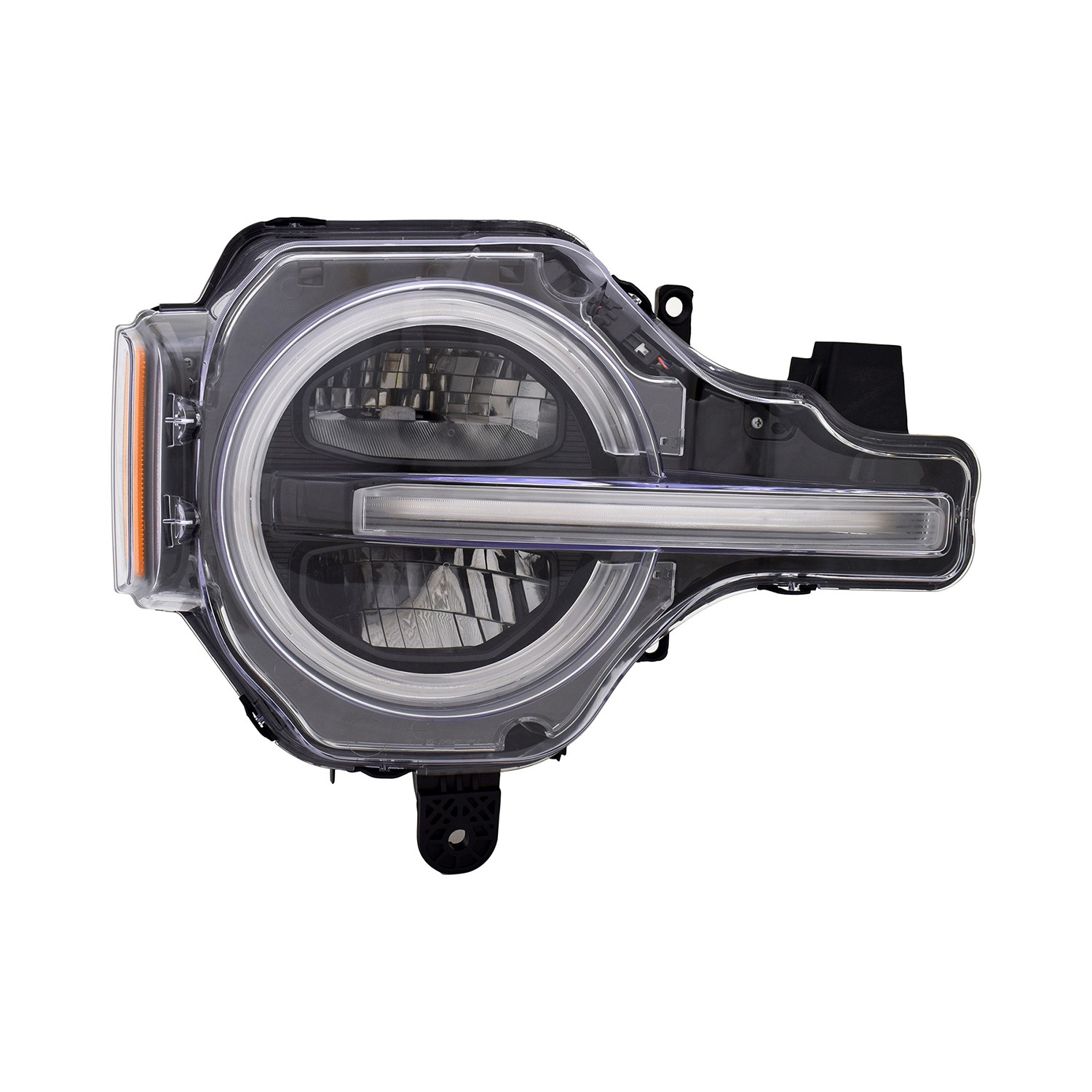 Headlight Assembly Composite Right w/Signature Lighting for Ford Bronco 2021–2024